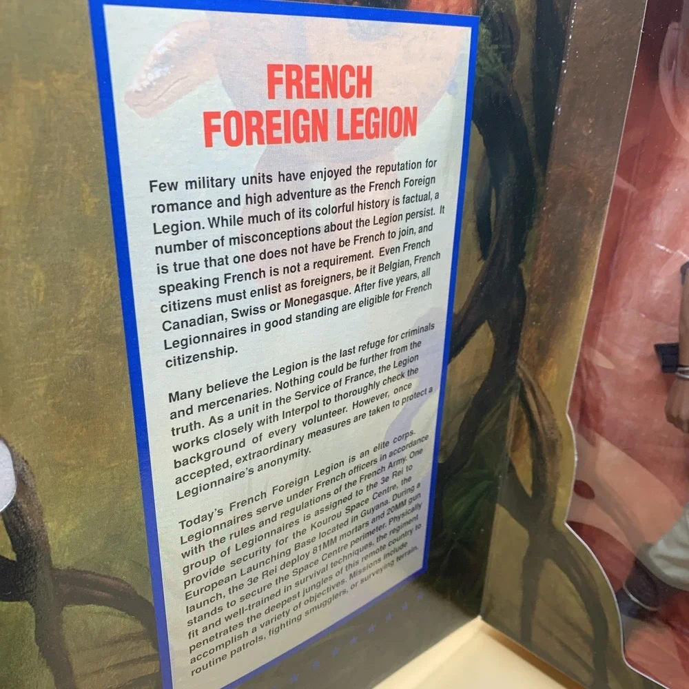 G.I. Joe Classic Collection French Foreign Legion Limited Edition African Boxed